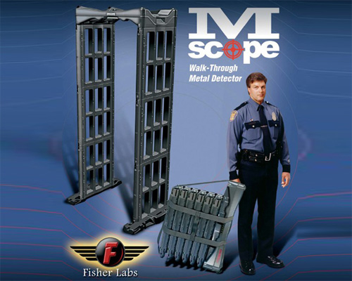公安局肩负安保责任M-Scope Fisher-Lab安检门受青睐