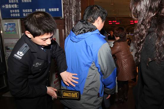 临汾火车站铁警增设手持金属探测仪二次检测项目[图]